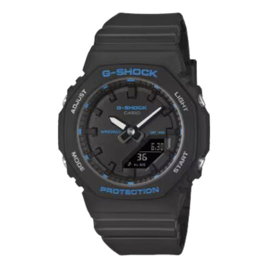 (WMNS) CASIO GMA-P2100 Series Analog-Digital 'Black Blue' GMA-P2100BA-1A
