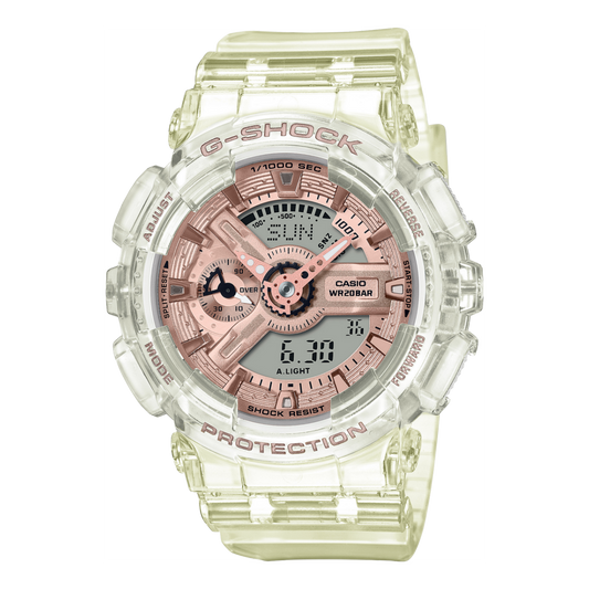 CASIO G-Shock Analog-Digital 'White' GMA-S110SR-7APR