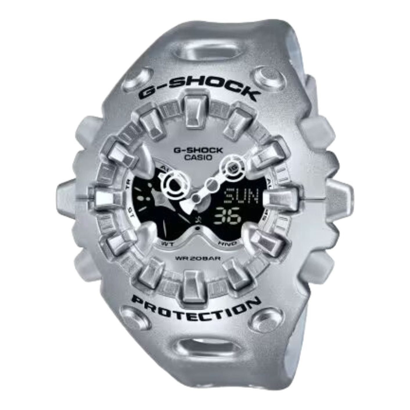 CASIO G-Shock GA-V01 Series Analog-Digital 'Silver' GA-V01A-8A