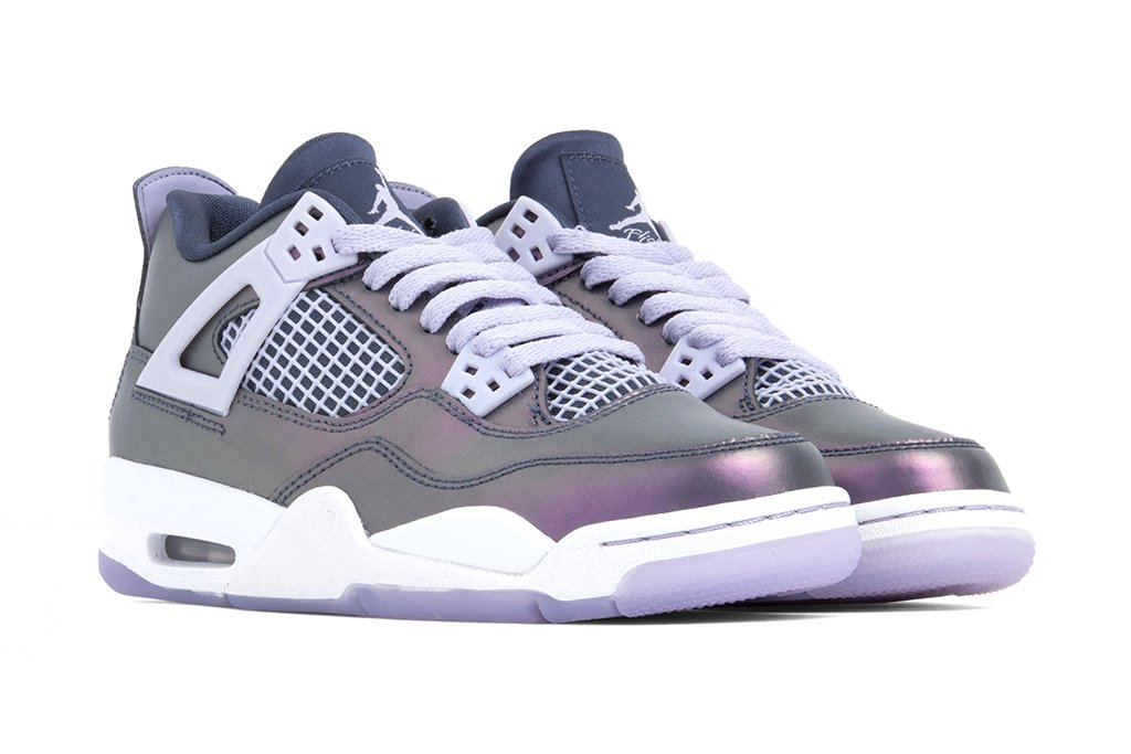 4 Retro SE (GS) - Monsoon Blue/Armory Blue/Melon Tint
