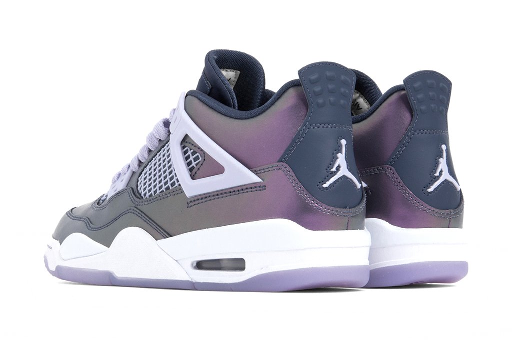 4 Retro SE (GS) - Monsoon Blue/Armory Blue/Melon Tint