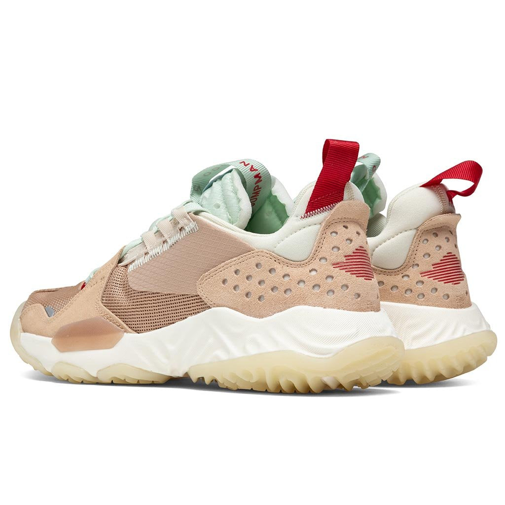 Delta - Vachetta Tan/Gym Red/Jade Aura