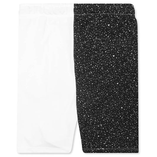 Fleece Short - White/Black/University Red