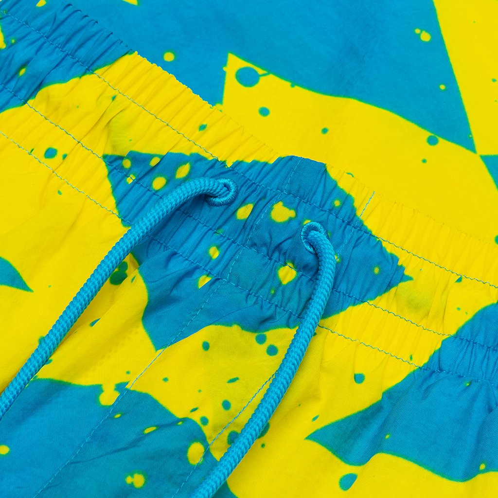 Jumpman 9" Poolside Shorts - Laser Blue/Amarillo