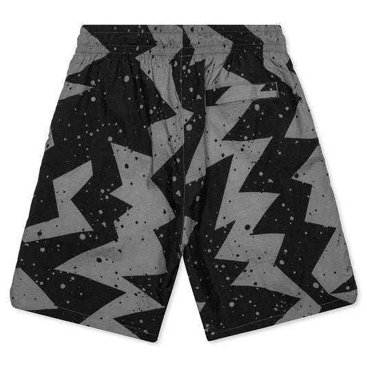 Jumpman 9" Poolside Shorts - Smoke Grey/White
