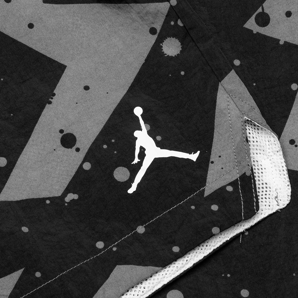 Jumpman 9" Poolside Shorts - Smoke Grey/White
