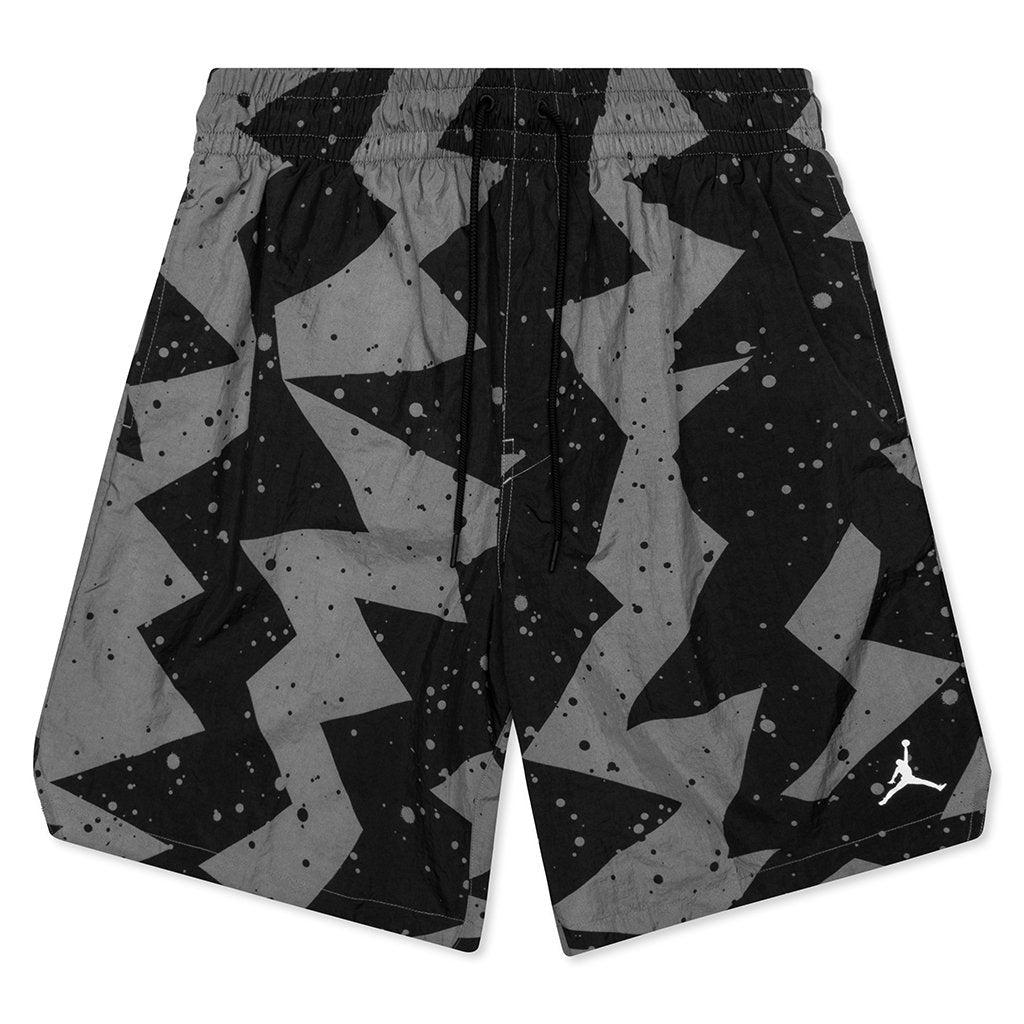 Jumpman 9" Poolside Shorts - Smoke Grey/White