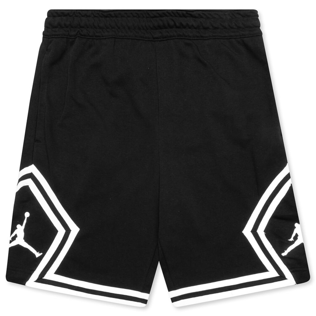 Jumpman Fleece Diamond Short - Black/White