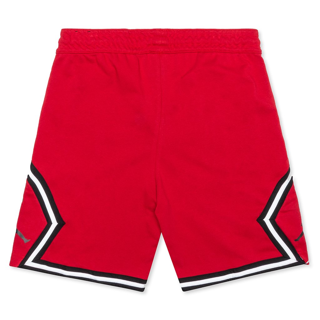 Jumpman Fleece Diamond Short - Gym Red/Black