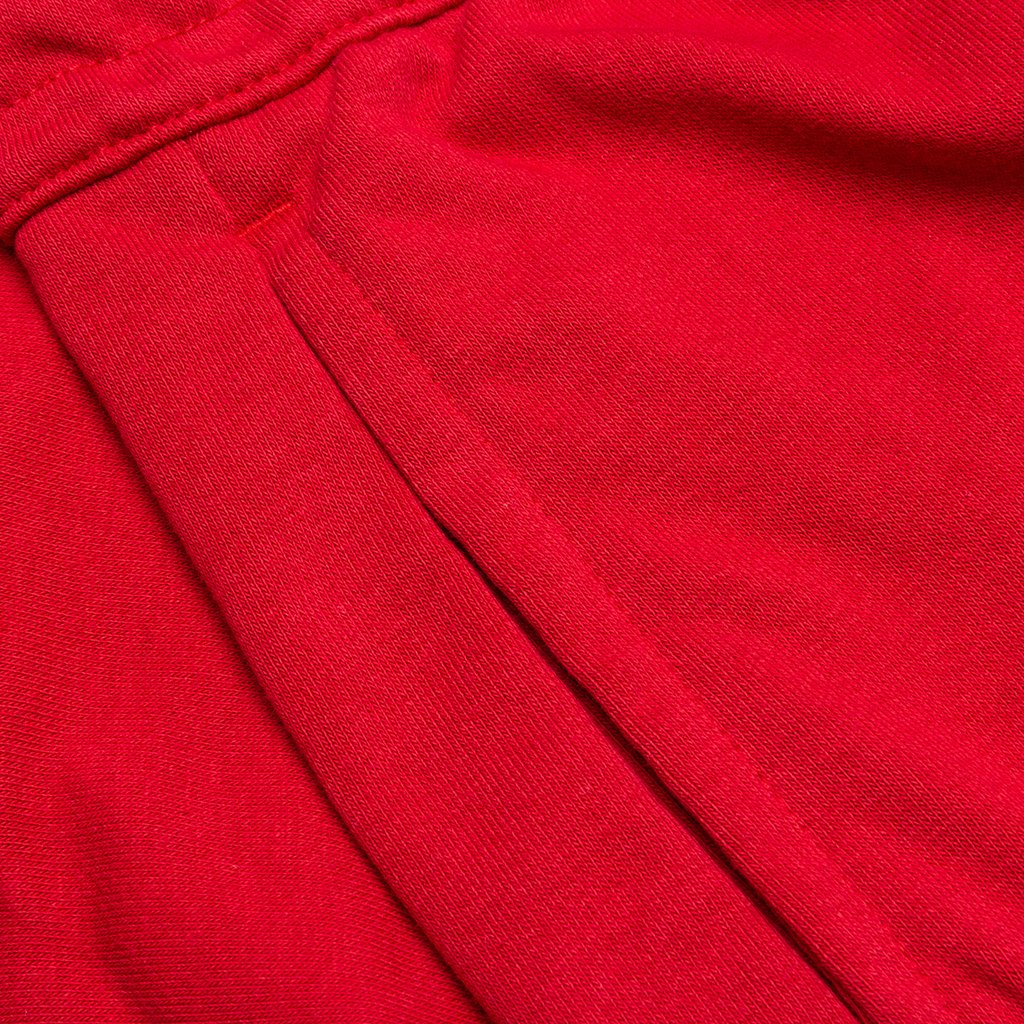 Jumpman Fleece Diamond Short - Gym Red/Black