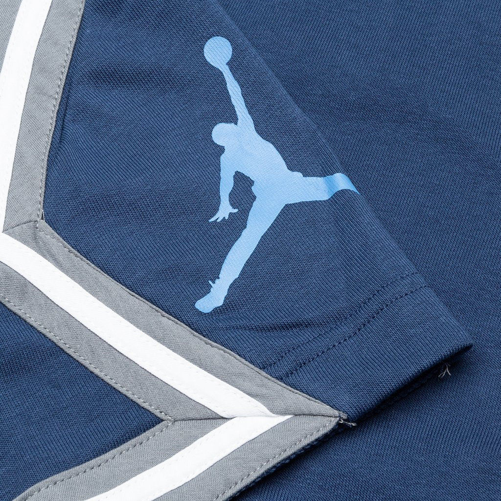 Jumpman Fleece Diamond Short - Navy/University Blue