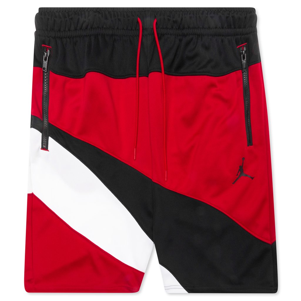 Jumpman Wave Tricot Short - Gym Red/Black/White