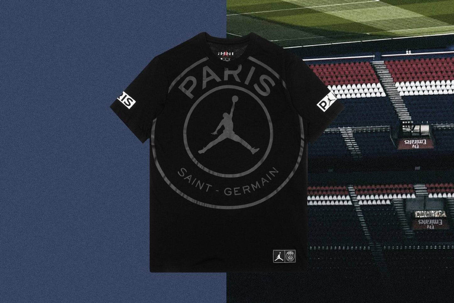 PSG Logo Tee - Black