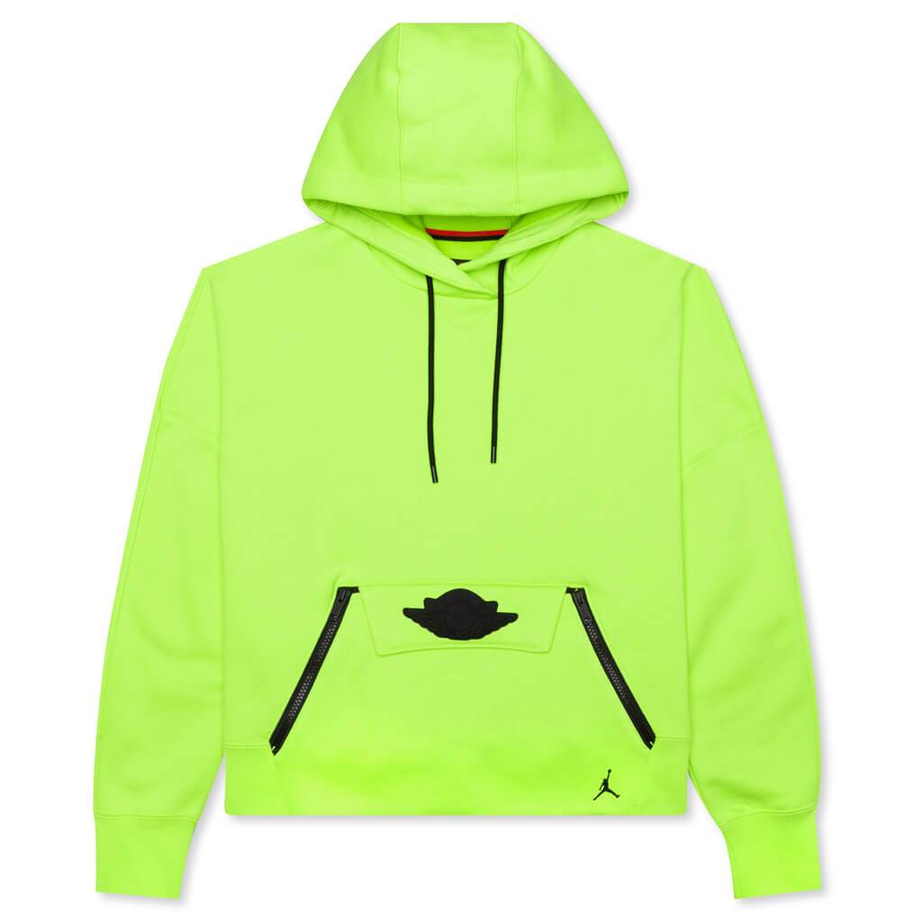 Women's Fleece Hoodie - Cyber/Black/Black