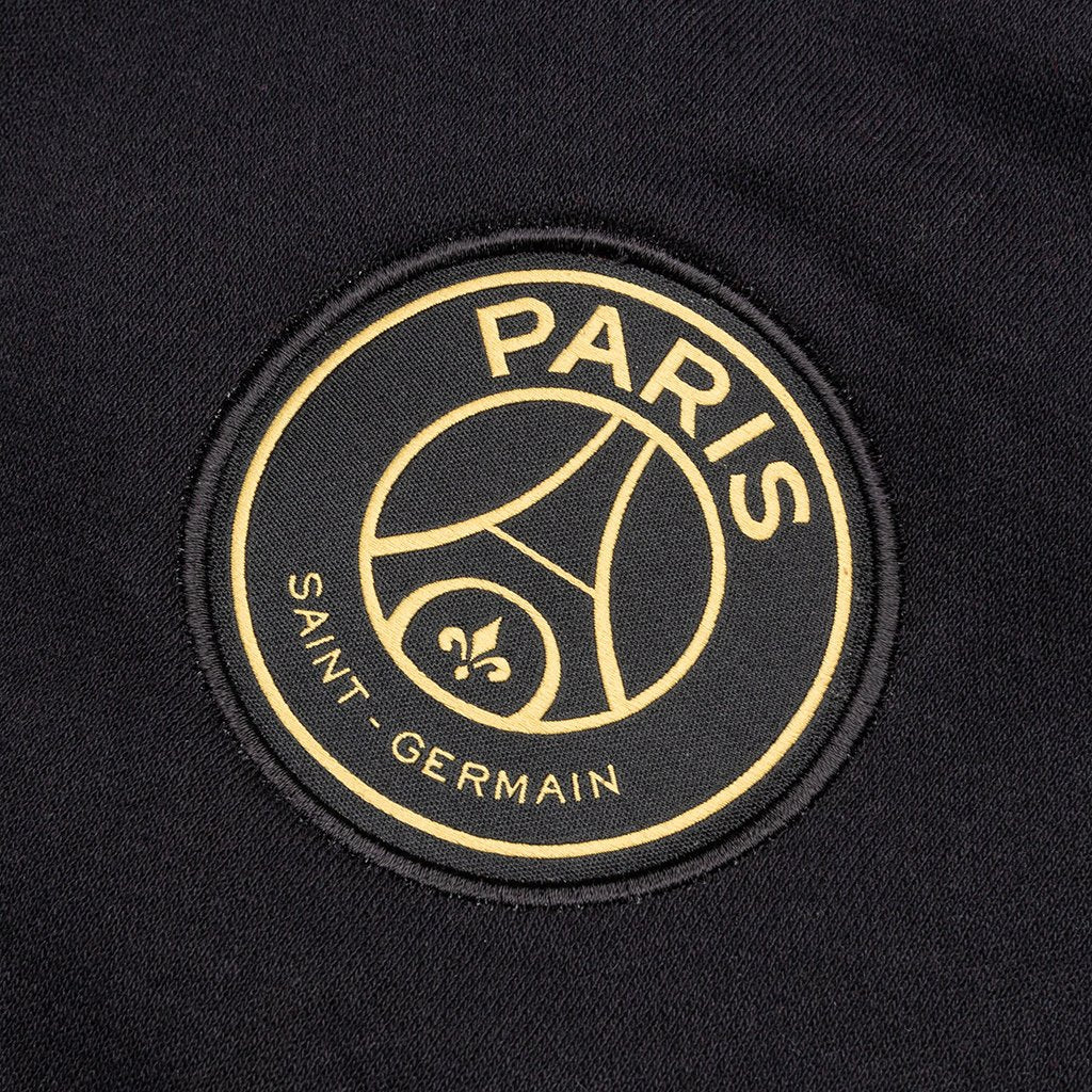 Jordan x Paris Saint-Germain Fleece Hoodie - Black/Bordeaux