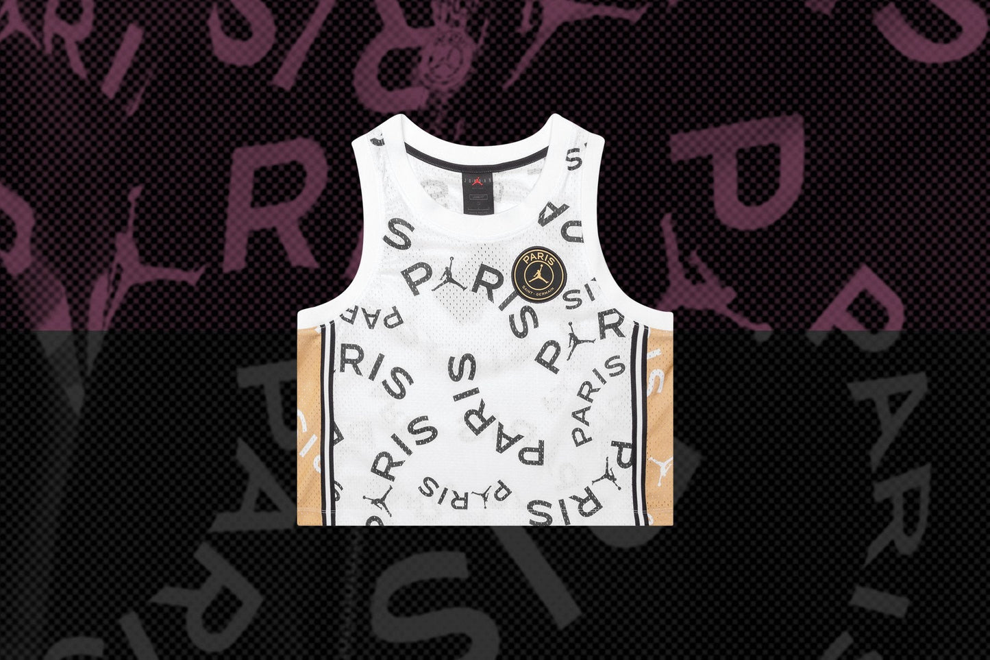Jordan x Paris Saint-Germain Jersey - White/Club Gold