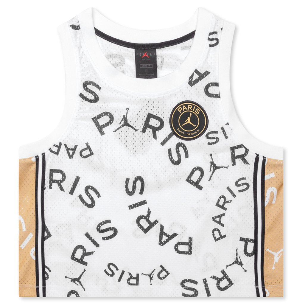 Jordan x Paris Saint-Germain Jersey - White/Club Gold