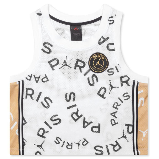 Jordan x Paris Saint-Germain Jersey - White/Club Gold