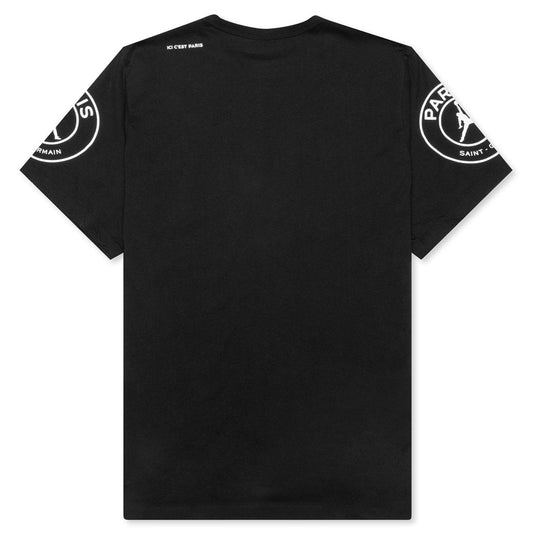 Jordan x Paris Saint-Germain Logo T-Shirt - Black