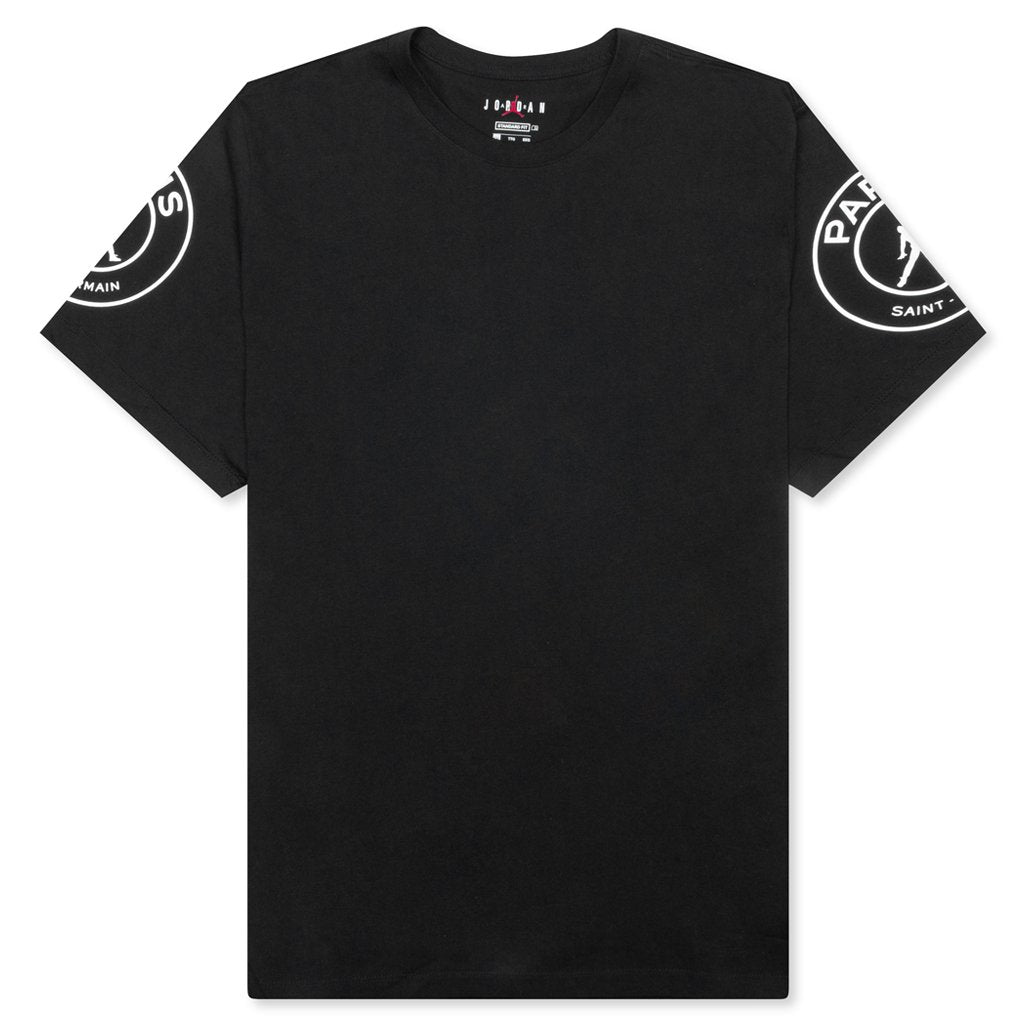 Jordan x Paris Saint-Germain Logo T-Shirt - Black