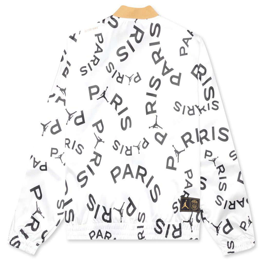 Jordan x Paris Saint-Germain Track Top - White/Club Gold