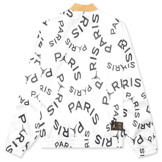 Jordan x Paris Saint-Germain Track Top - White/Club Gold