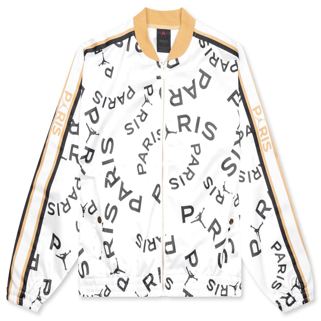 Jordan x Paris Saint-Germain Track Top - White/Club Gold