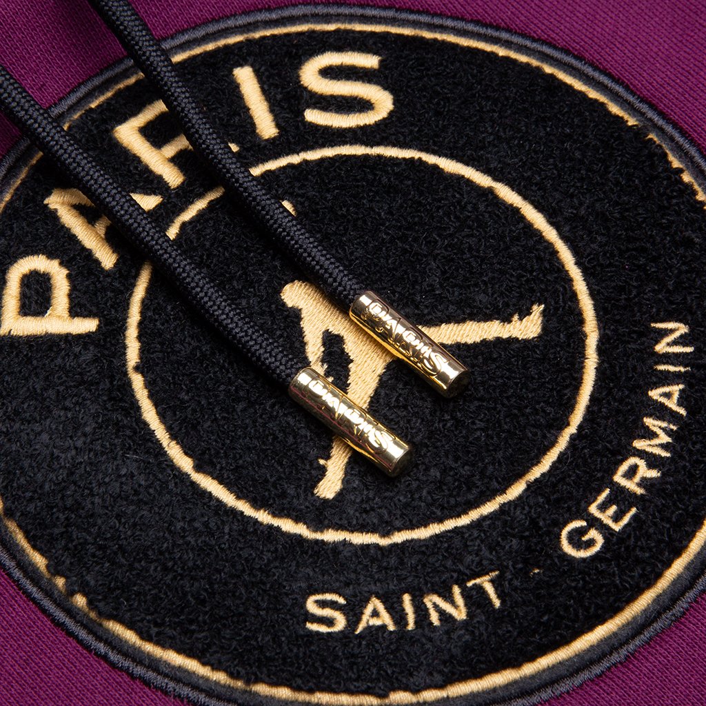Jordan x Paris Saint-Germain Women's Fleece Hoodie - Bordeaux/Black