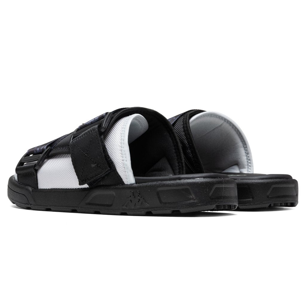 222 Banda Mitel 1 Sandals - Black/Grey