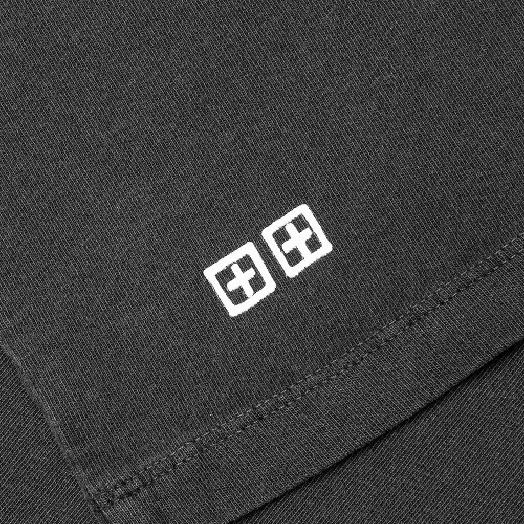 Dollar Sign S/S Tee - Faded Black