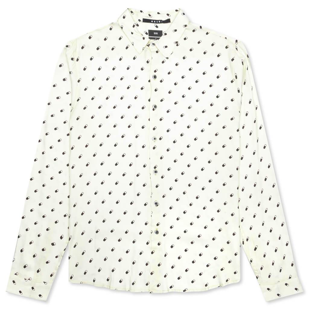 Pills L/S Shirt - Off-White