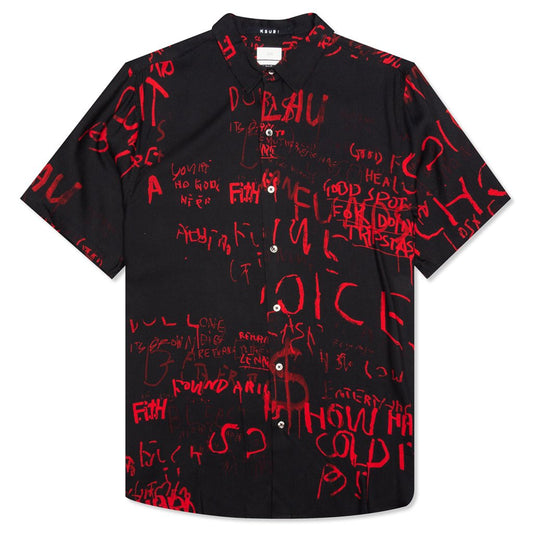 Scribbles S/S Shirt - Black