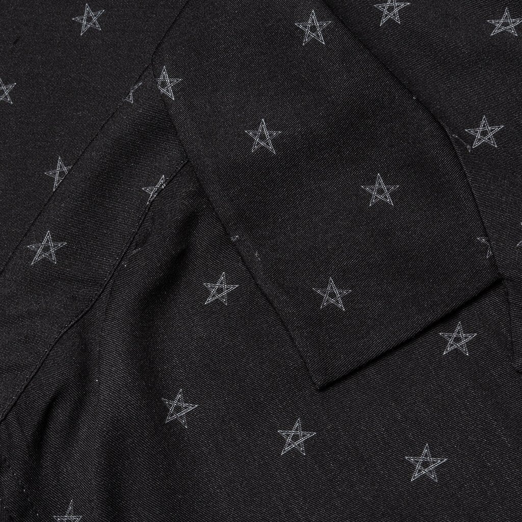 Star Resort S/S Shirt - Black