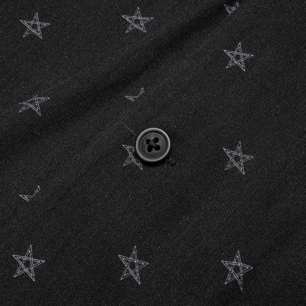 Star Resort S/S Shirt - Black