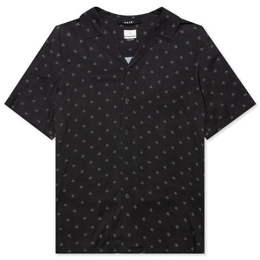 Star Resort S/S Shirt - Black