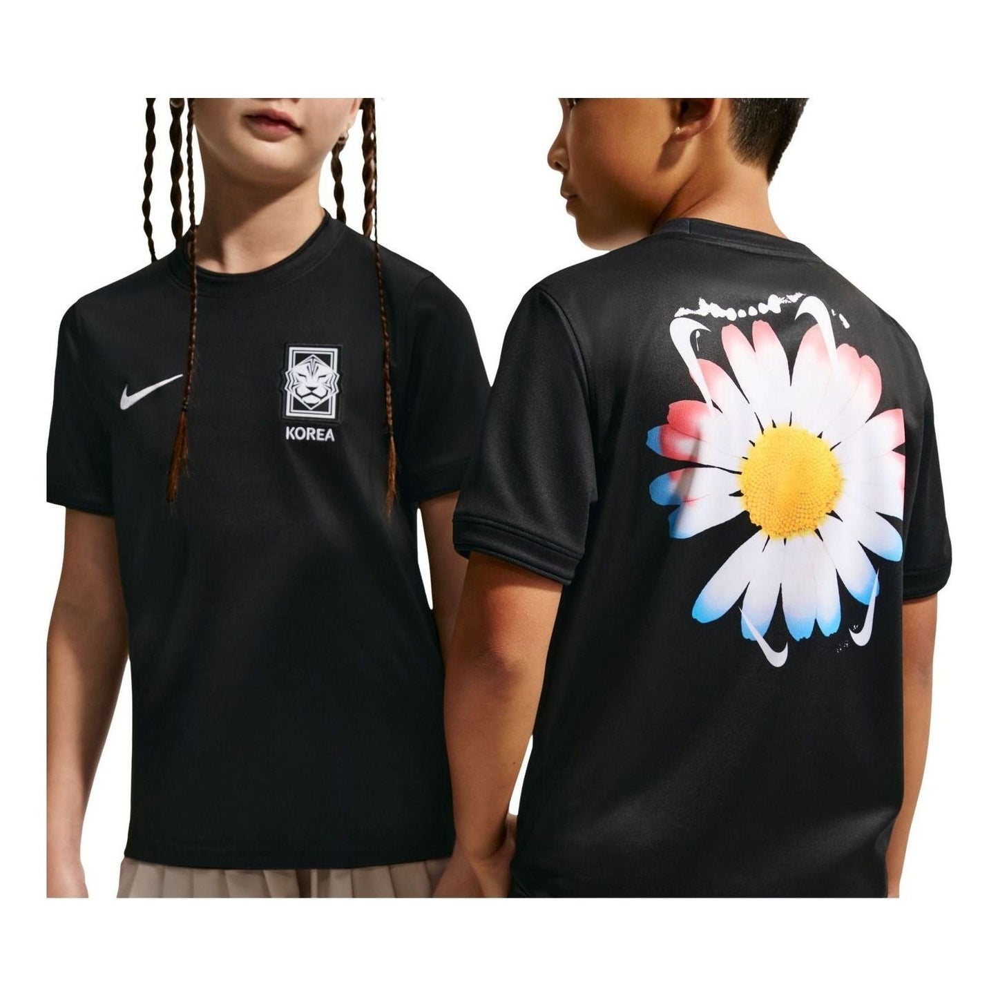 (GS) Nike x South Korea x PEACEMINUSONE Cryoshot Dri-Fit T-Shirt 'Black' IO8140-010