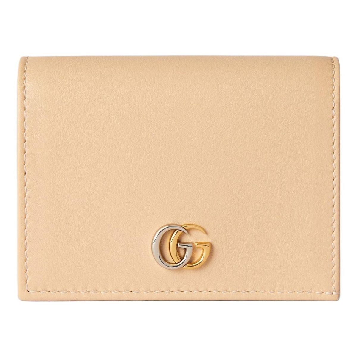 (WMNS) Gucci GG Marmont Card Case Wallet 'Light Beige' 790055-0QG0G-5701