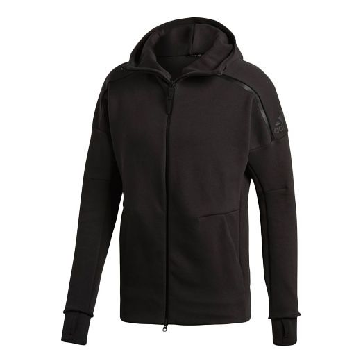adidas Zne Hoody 2 Athleisure Casual Sports Hooded Jacket Black CW6482