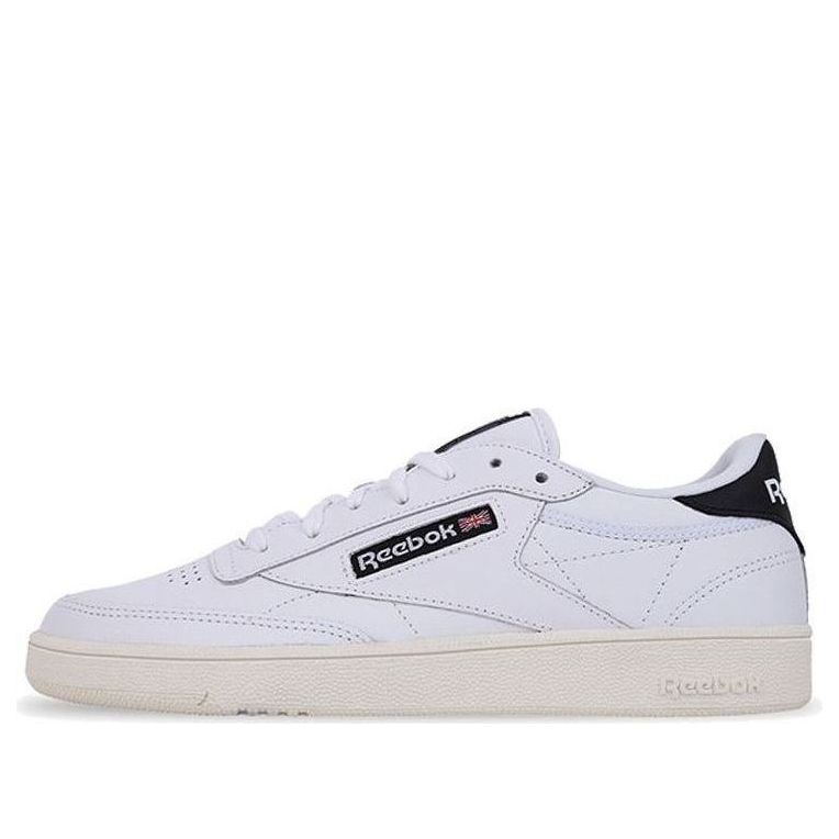 (WMNS) Reebok Club C Skate shoes 'White Black' CM9163