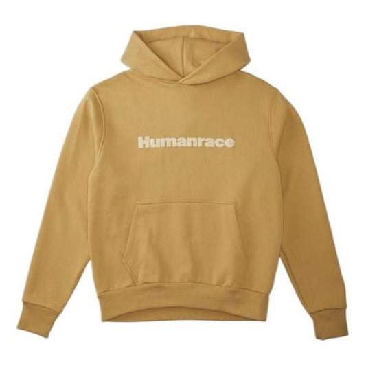 adidas x Pharrell Humanrace Logo Hoodie 'Tan' HG1816