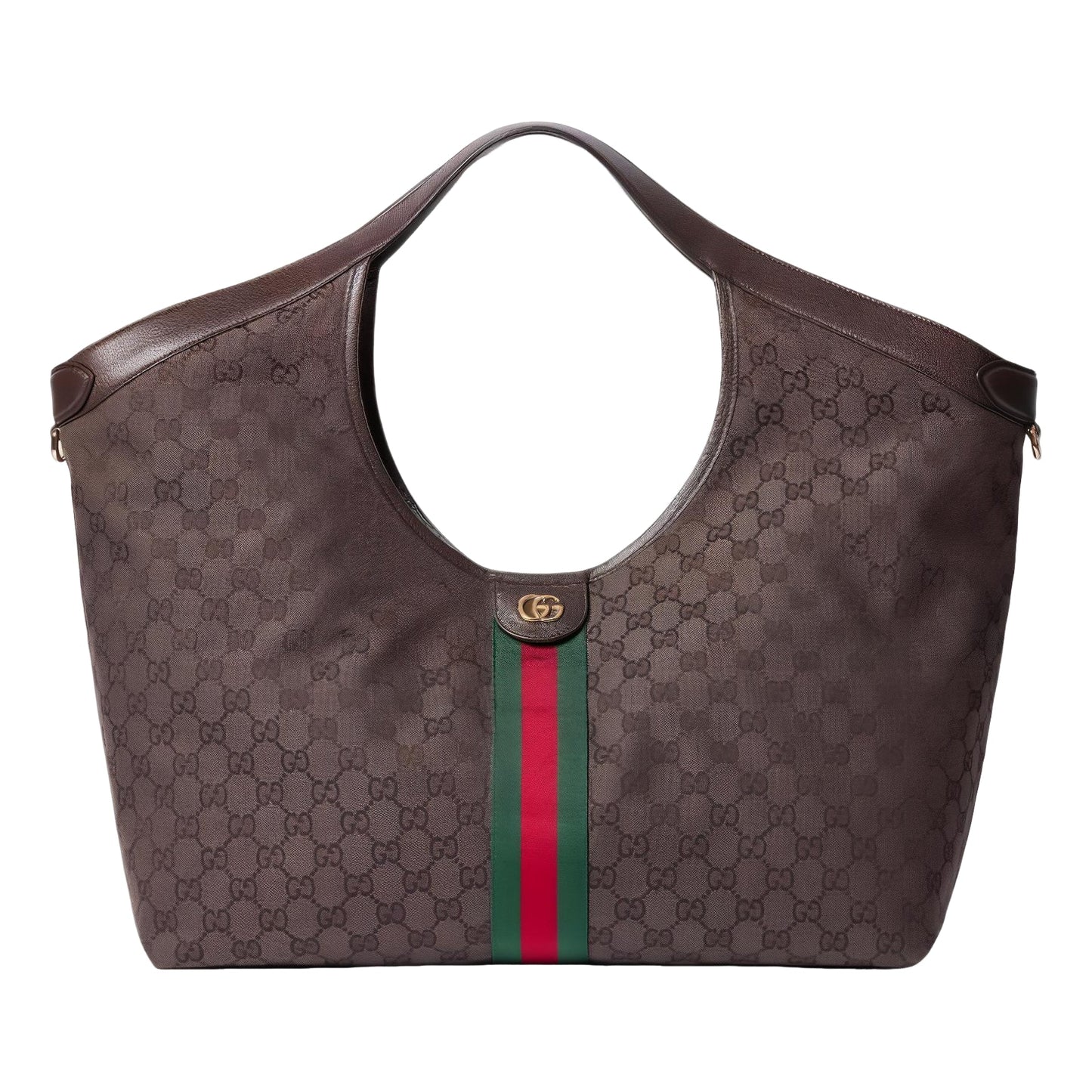 (WMNS) Gucci Giglio Large Tote Bag 'Dark Brown' 853971-FAF3Y-2155