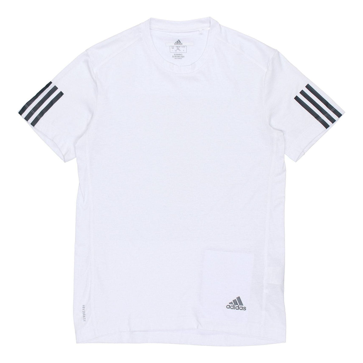 adidas Run It Tee Soft Running Short-sleeve Tee Men White FL6976