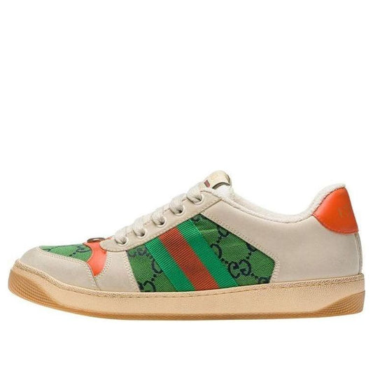 (WMNS) Gucci Screener 'White Green Gum' 570443-9SFR0-3390