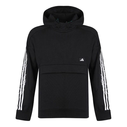 Men's adidas UB HS BOA Stripe Knit Black GM4433