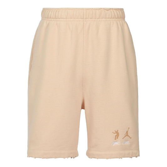 Air Jordan x union Crossover Solid Color Logo Casual Sports Shorts Asia Edition Couple Style Khaki DJ9529-268