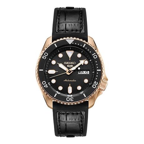 Men's SEIKO No. 5 Mechanical Classic Watch Black SRPD76K1