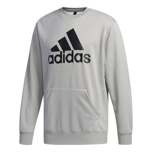 Men's adidas MH SW Crew 20 Logo Sports Gray FM5343