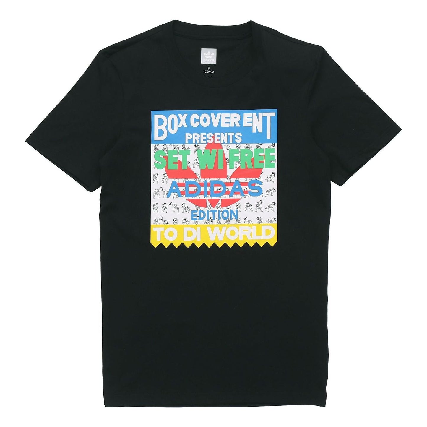adidas originals SETWIFREE TEE Short Sleeve Black CF3115