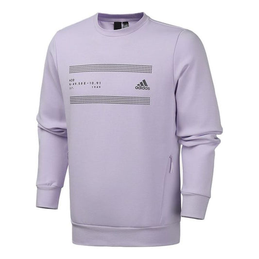 adidas O1 GFX SWT LIN Sports Stylish Purple FM9390
