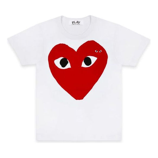 COMME des GARCONS PLAY Big Heart T-Shirt 'White' AZ-T026-051-1